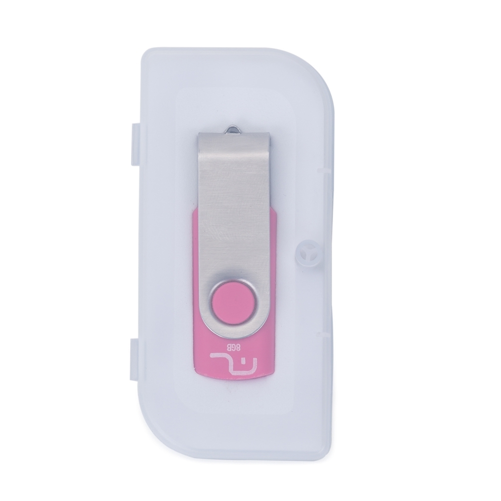 ESTOJO P/ PEN DRIVE DE PLASTICO C/ ESPUMA