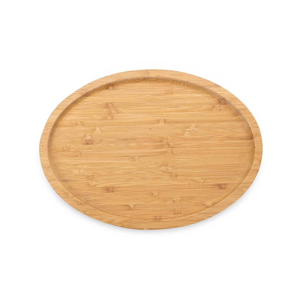 PETISQUEIRA OVAL DE BAMBU 28,5*20,5CM