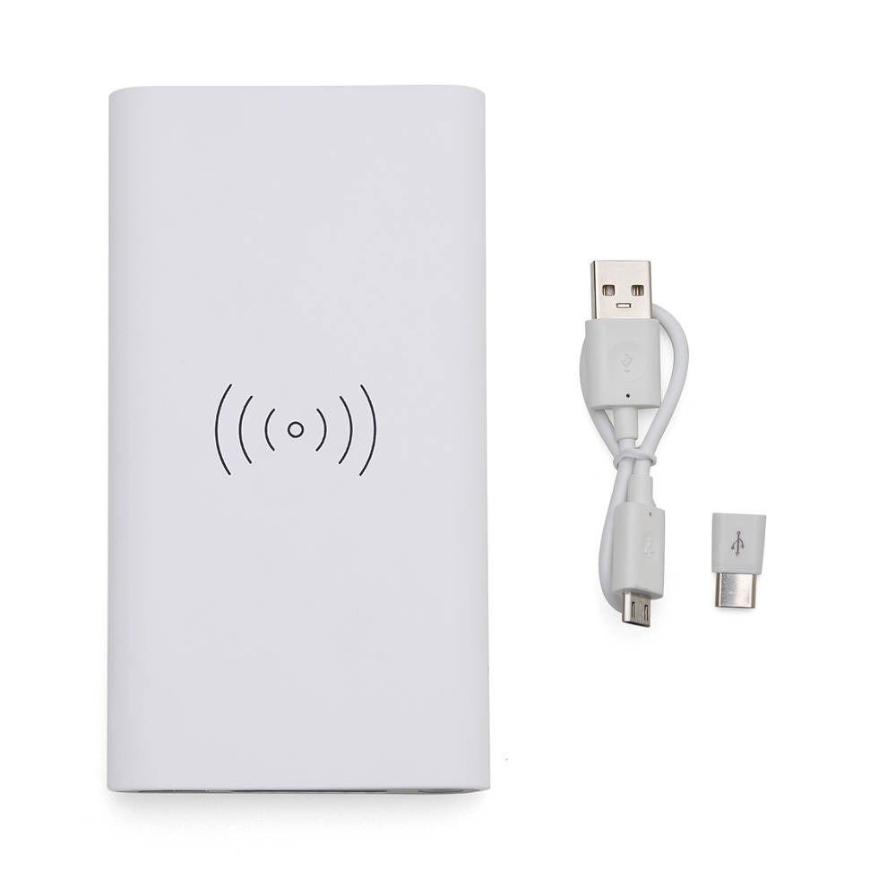 POWER BANK 8000MAH C/ INDUÇÃO