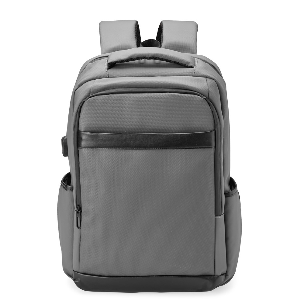 Mochila Couro Sintético USB 21 Litros