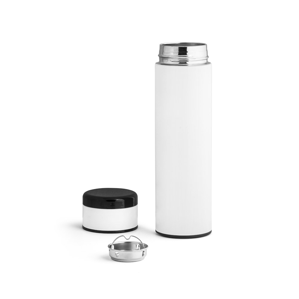 ROSSI. Garrafa em aço inox 450 mL