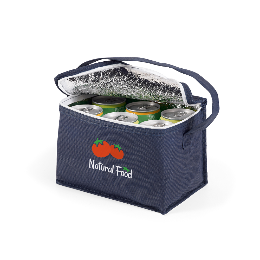 IZMIR. Cooler. Bolsa térmica 3 L em non-woven (80 g/m²)