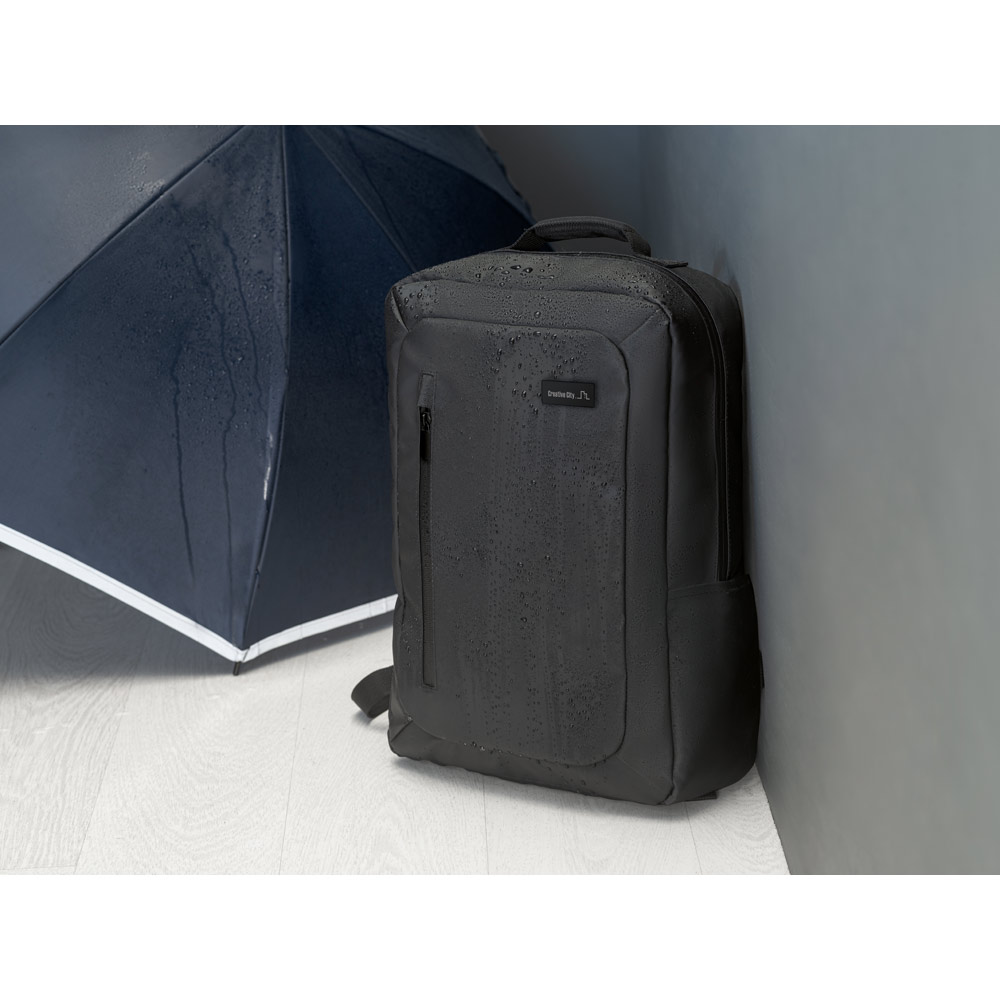 BIRMINGHAM. Mochila para notebook 15.6'' em 600D impermeável