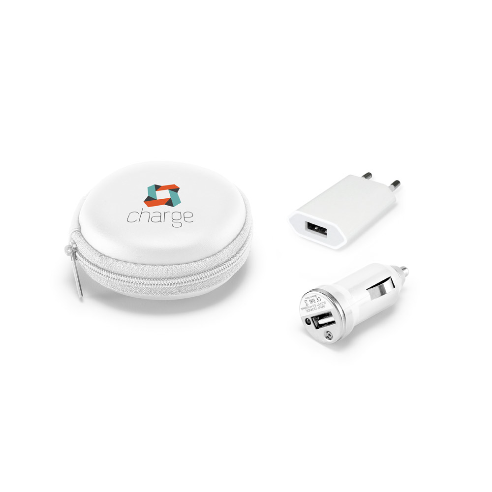 NEWTON II. Kit de adaptadores USB em ABS