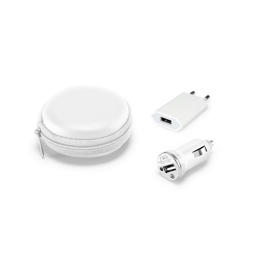 NEWTON II. Kit de adaptadores USB em ABS