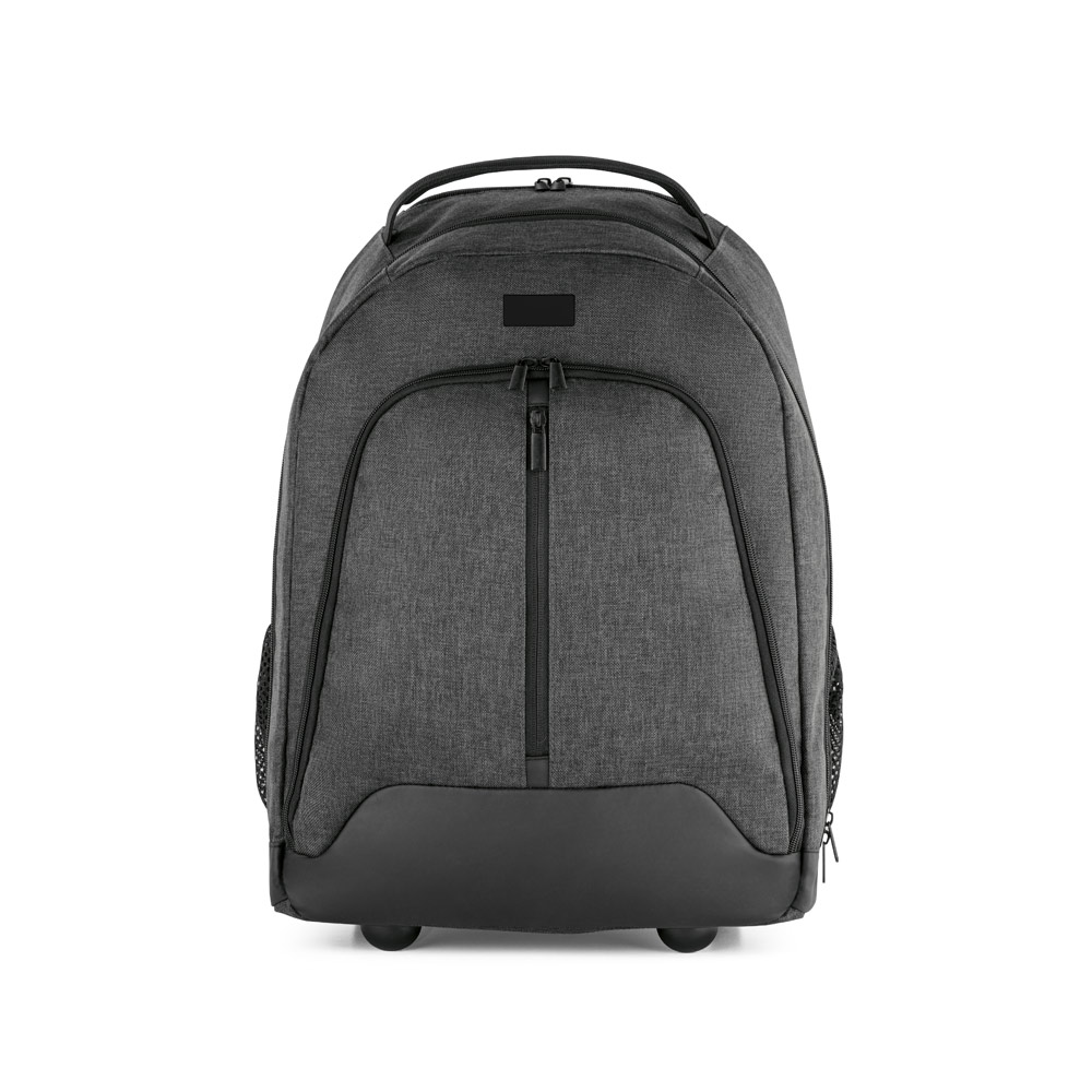 EINDHOVEN. Mochila trolley para notebook 15.6'' em 600D de alta densidade e poliéster 600D impermeável