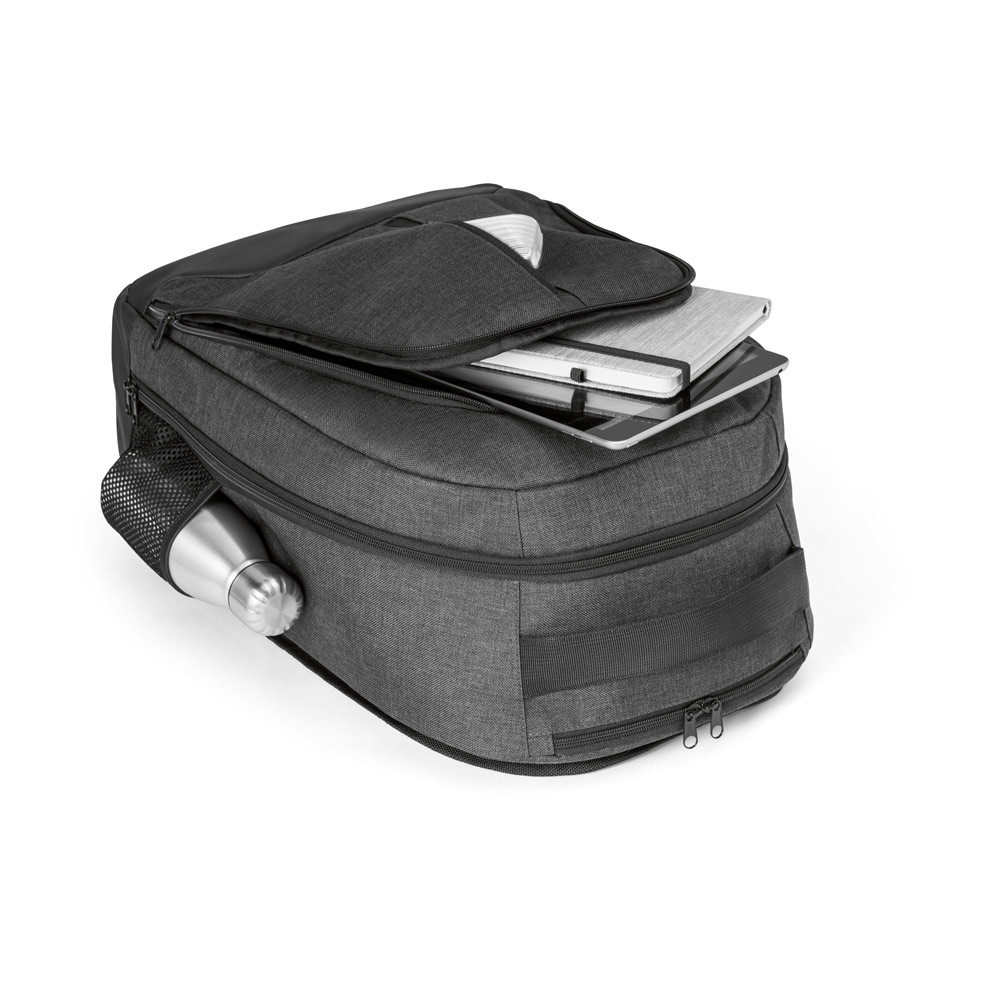 EINDHOVEN. Mochila trolley para notebook 15.6'' em 600D de alta densidade e poliéster 600D impermeável