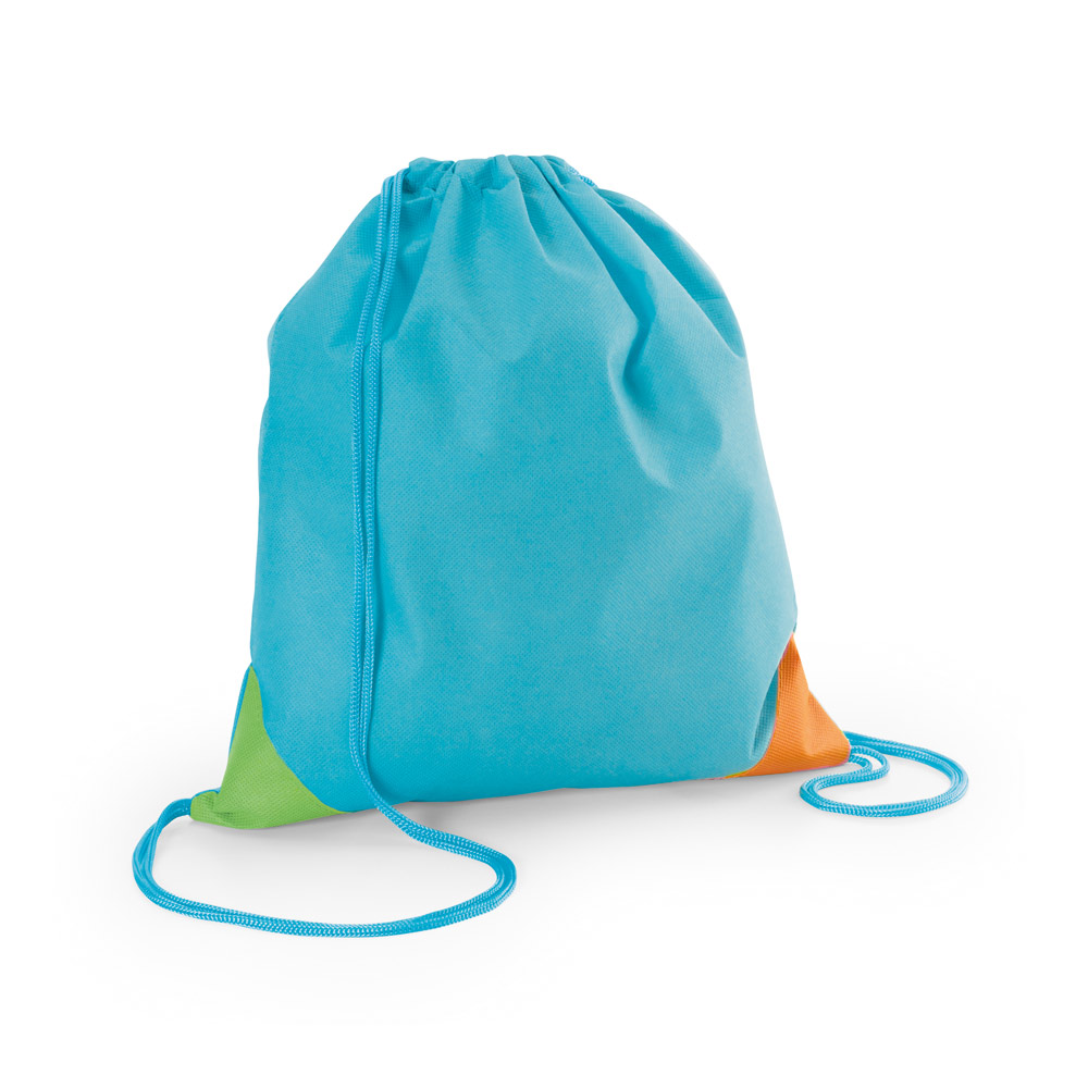 BISSAYA. Sacola tipo mochila em non-woven (80 g/m²)