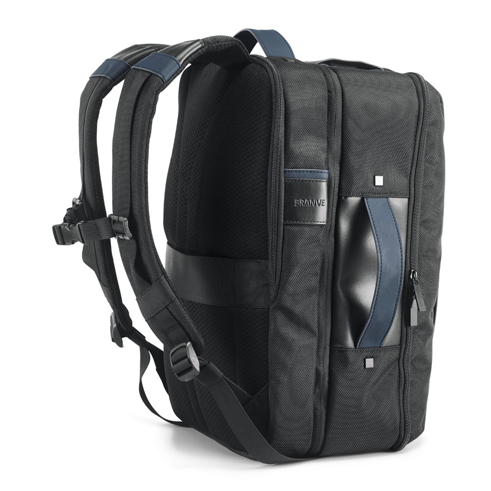 DYNAMIC BACKPACK I. Mochila 2 in 1 portátil 15.6'' em c. sintético 1680D