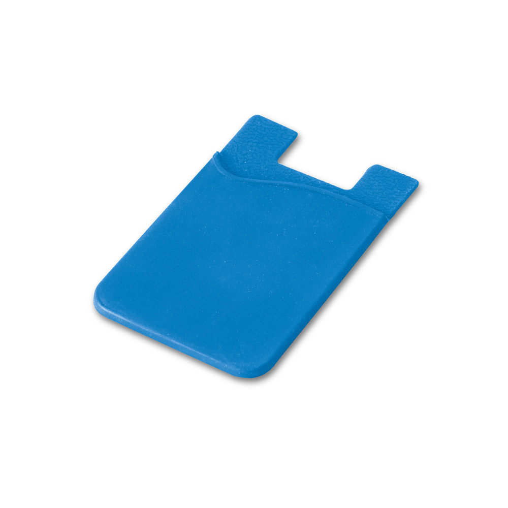 SHELLEY. Porta cartões para celular em silicone