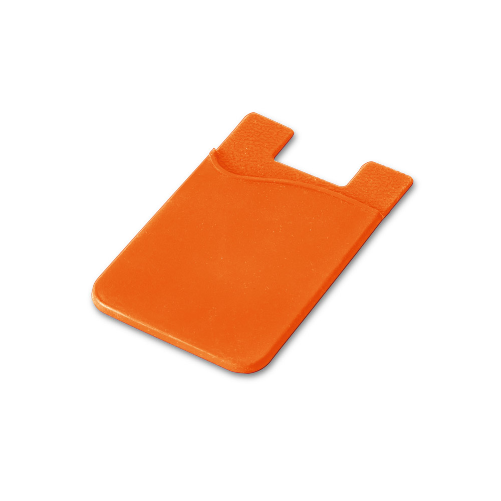 SHELLEY. Porta cartões para celular em silicone