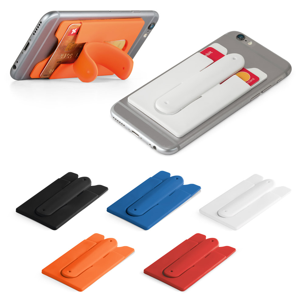 CARVER. Porta cartões para celular em silicone