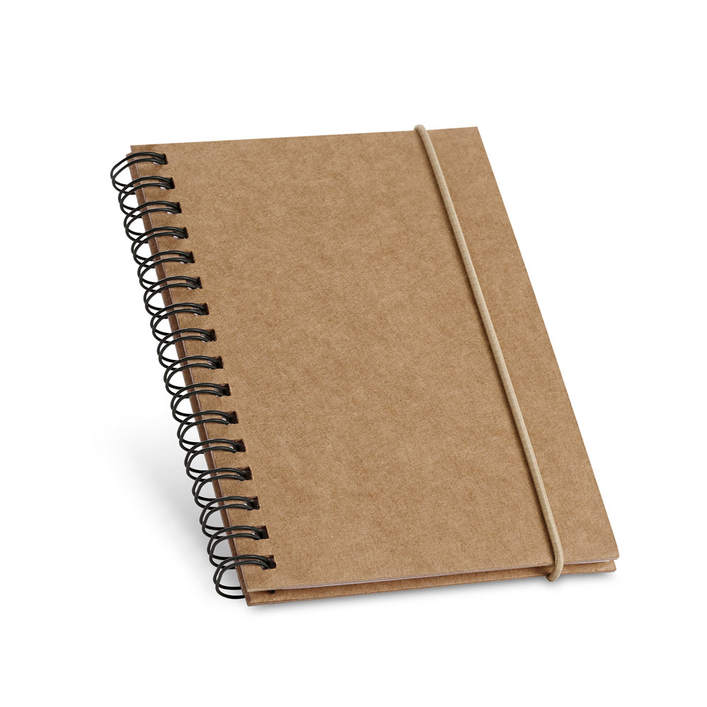 MARLOWE. Caderno de bolso espiral com folhas pautadas