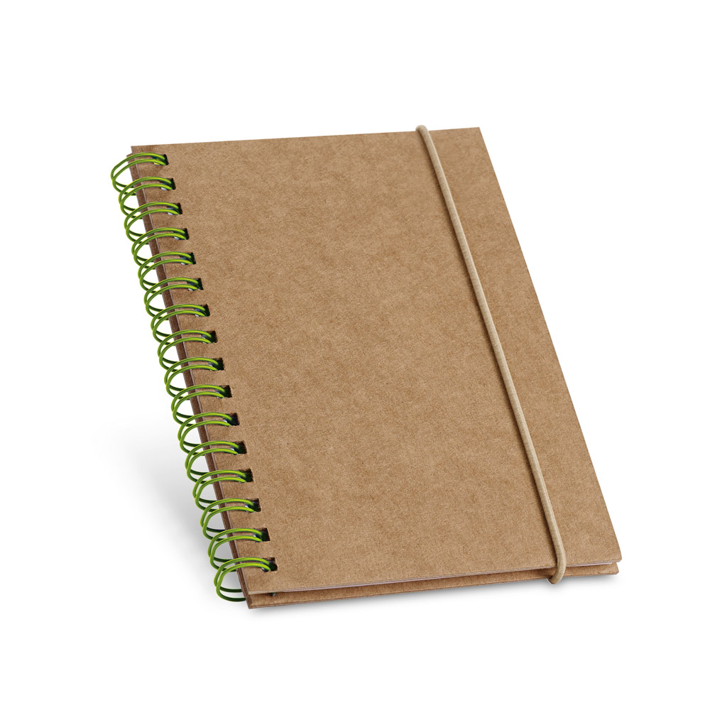 MARLOWE. Caderno de bolso espiral com folhas pautadas