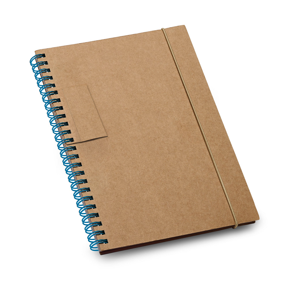 GARDEN. Caderno B6 com folhas pautadas reciclado