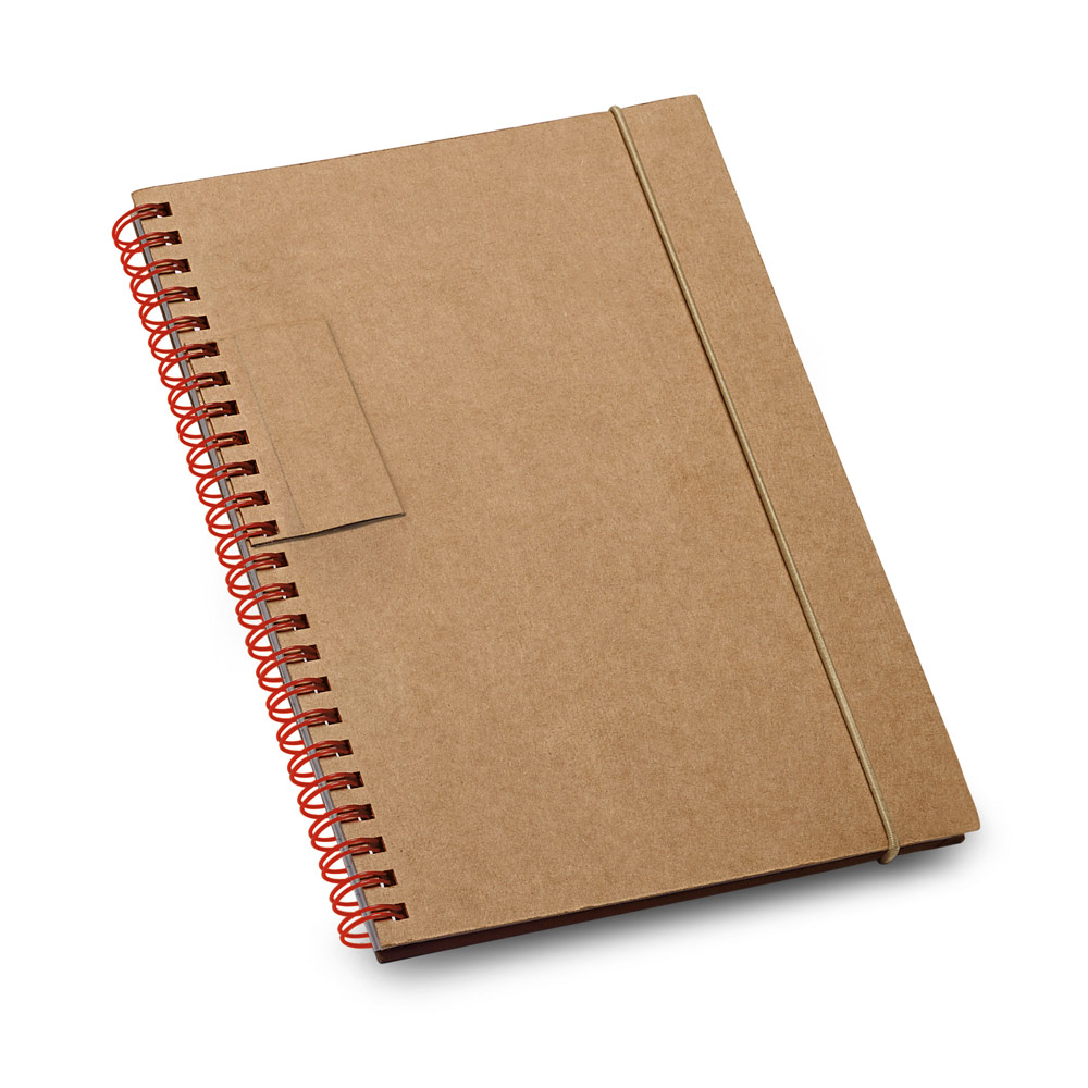 GARDEN. Caderno B6 com folhas pautadas reciclado