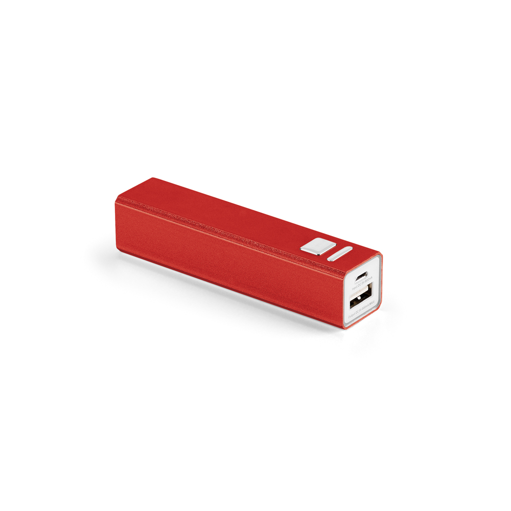 LEO 1.8. Bateria portátil em alumínio 1.800 mAh