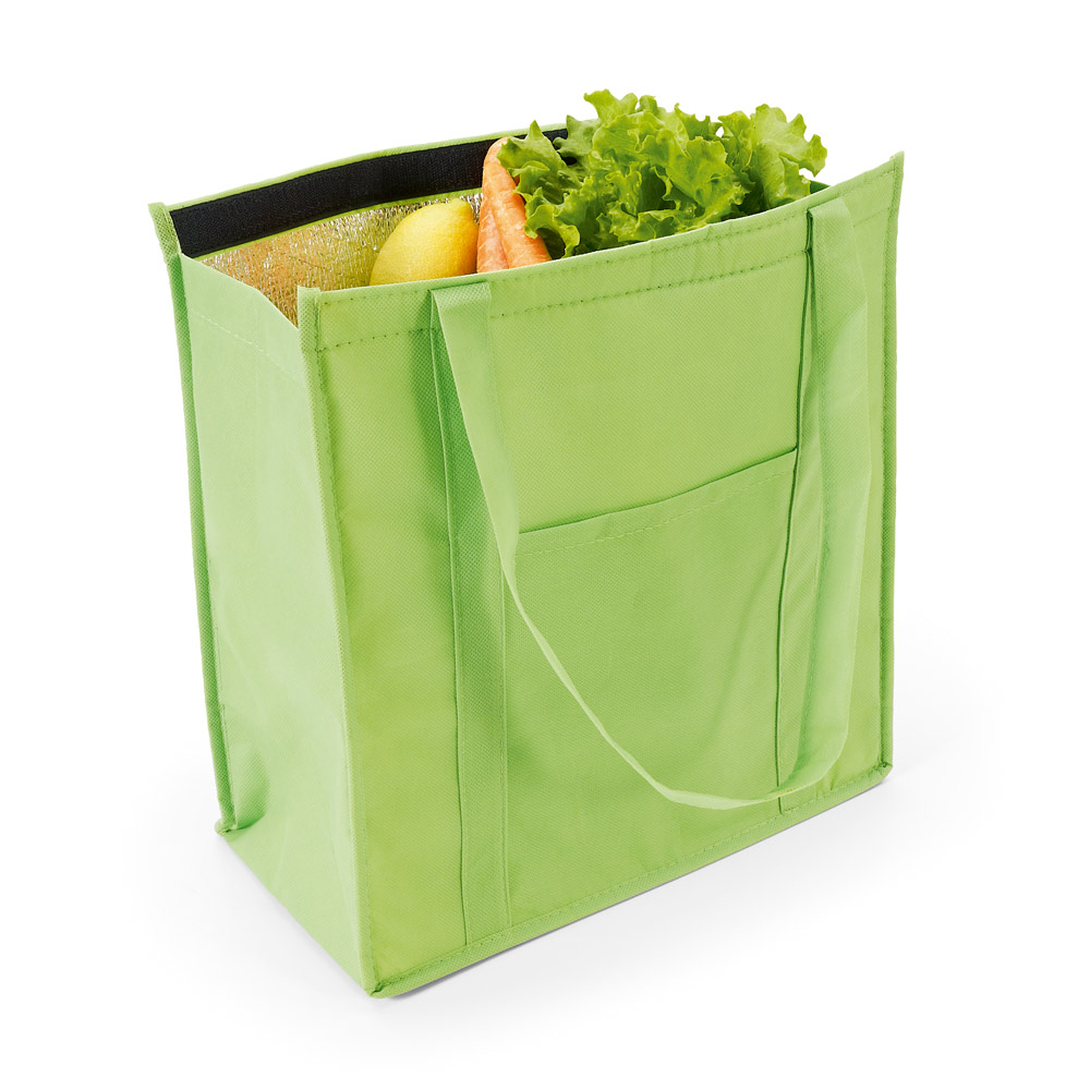 ROTTERDAM. Cooler. Sacola térmica 10 L em non-woven (80 g/m²)