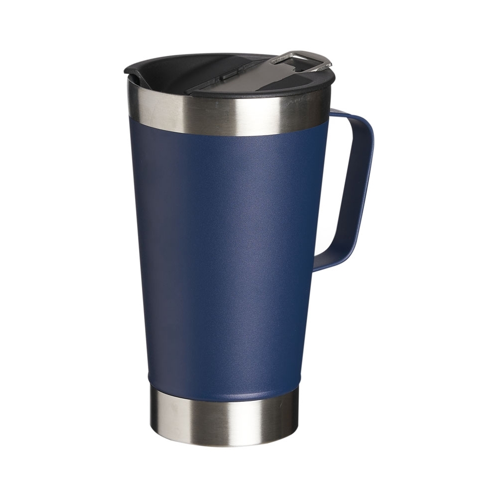 CANECA TÉRMICA INOX COM ABRIDOR 500ML