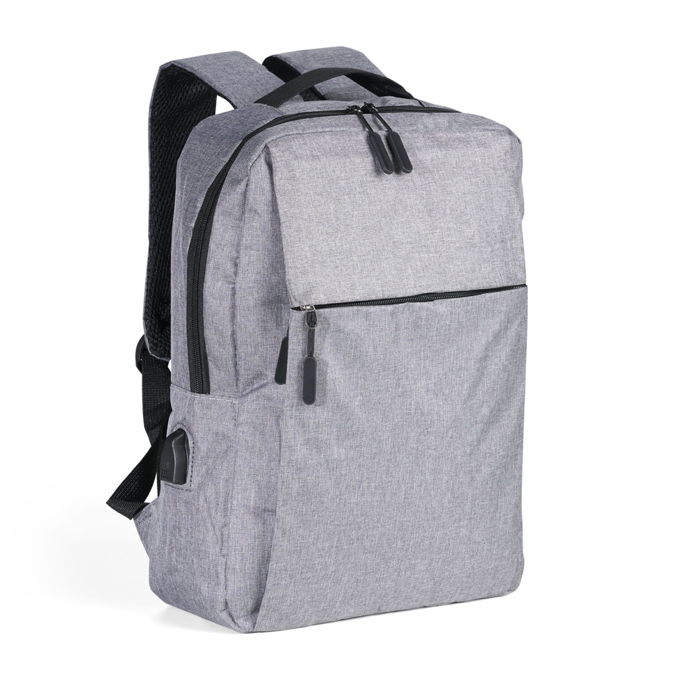 MOCHILA DE NYLON USB 21L