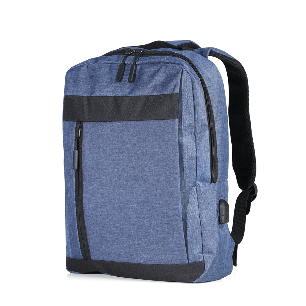 MOCHILA DE NYLON USB 21L