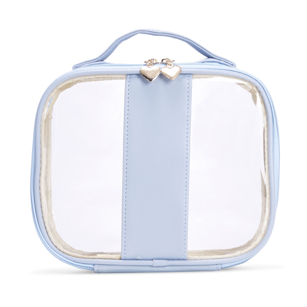 NECESSAIRE EM PVC E PU TAM.G