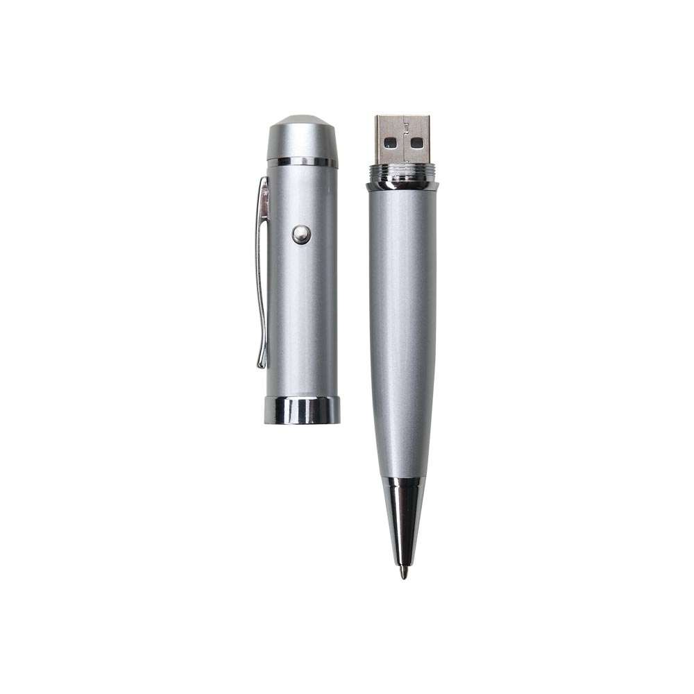 PEN DRIVE COM CANETA LASER 4 GB