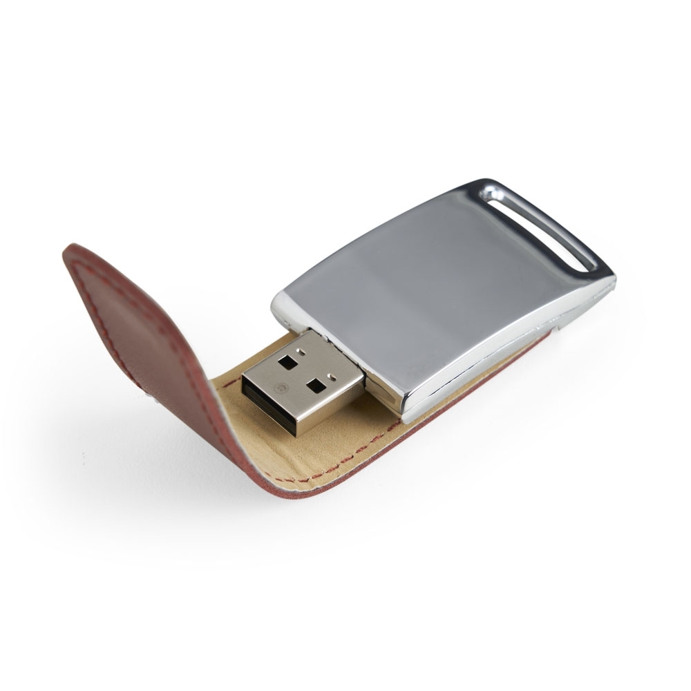 PEN DRIVE DE COURO 8GB