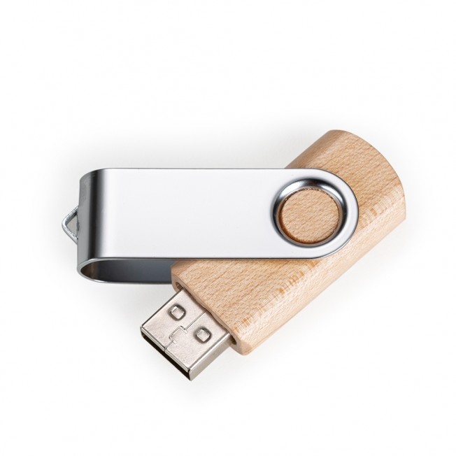 PEN DRIVE ECOLÓGICO GIRATÓRIO 4GB