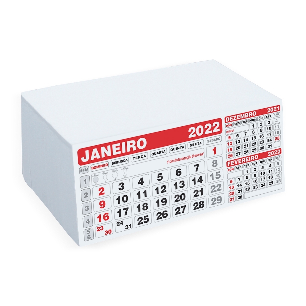 FOLHINHA CALENDARIO