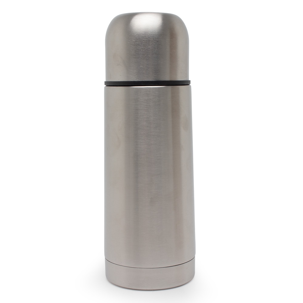 GARRAFA TÉRMICA INOX 350ML C/ CAPA