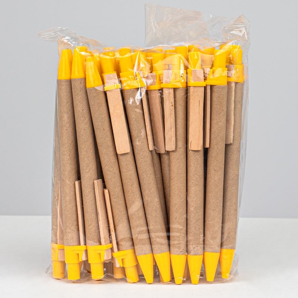 CANETA RECICLÁVEL PCT C/ 50 PEÇAS