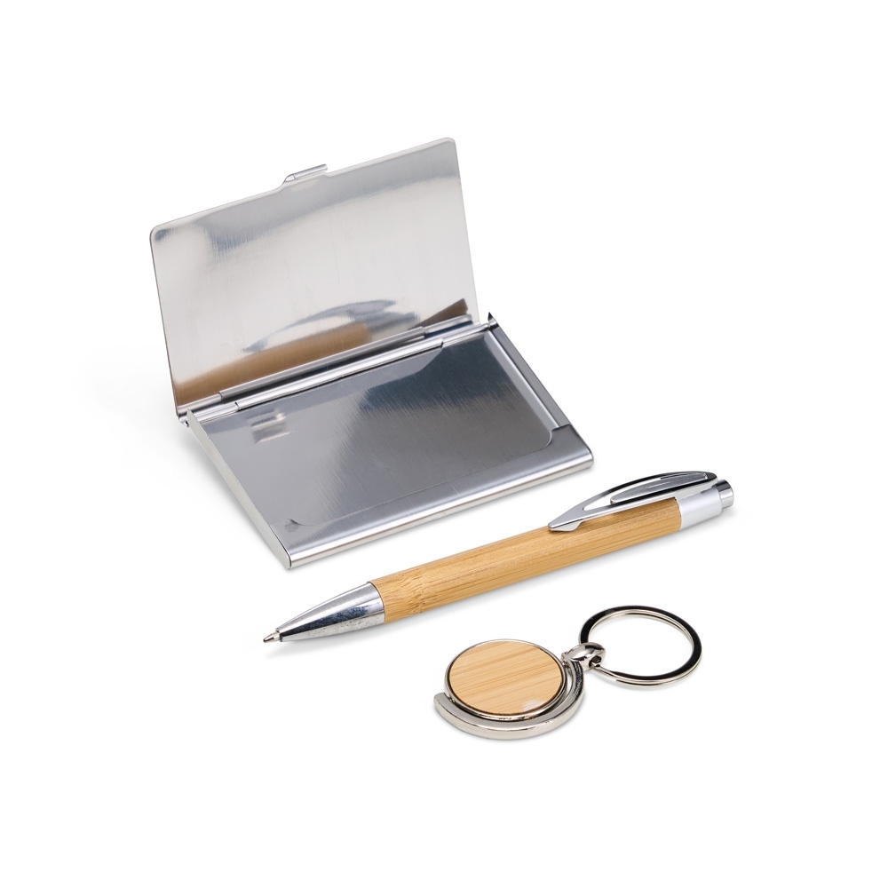 KIT EXECUTIVO ECOLÓGICO 3 PEÇAS